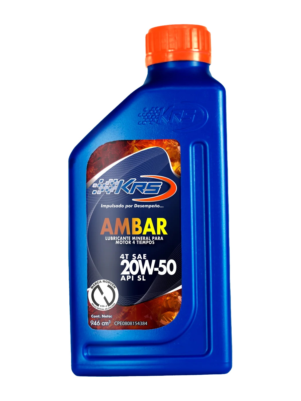 Envase de KRS Ámbar 4T 20W-50