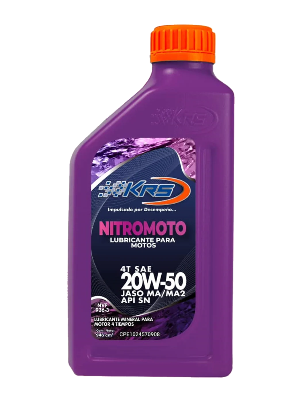 Envase de KRS Nitromoto Mineral (serie)
