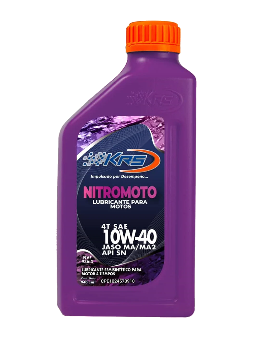 Envase de KRS Nitromoto Semisintético (serie)